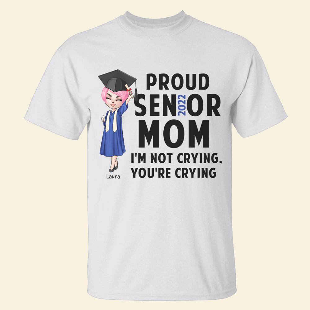 I'm Not Crying You're Crying - Personalized Shirts - Gift for Family - Chibi Graduation Front View - Shirts - GoDuckee