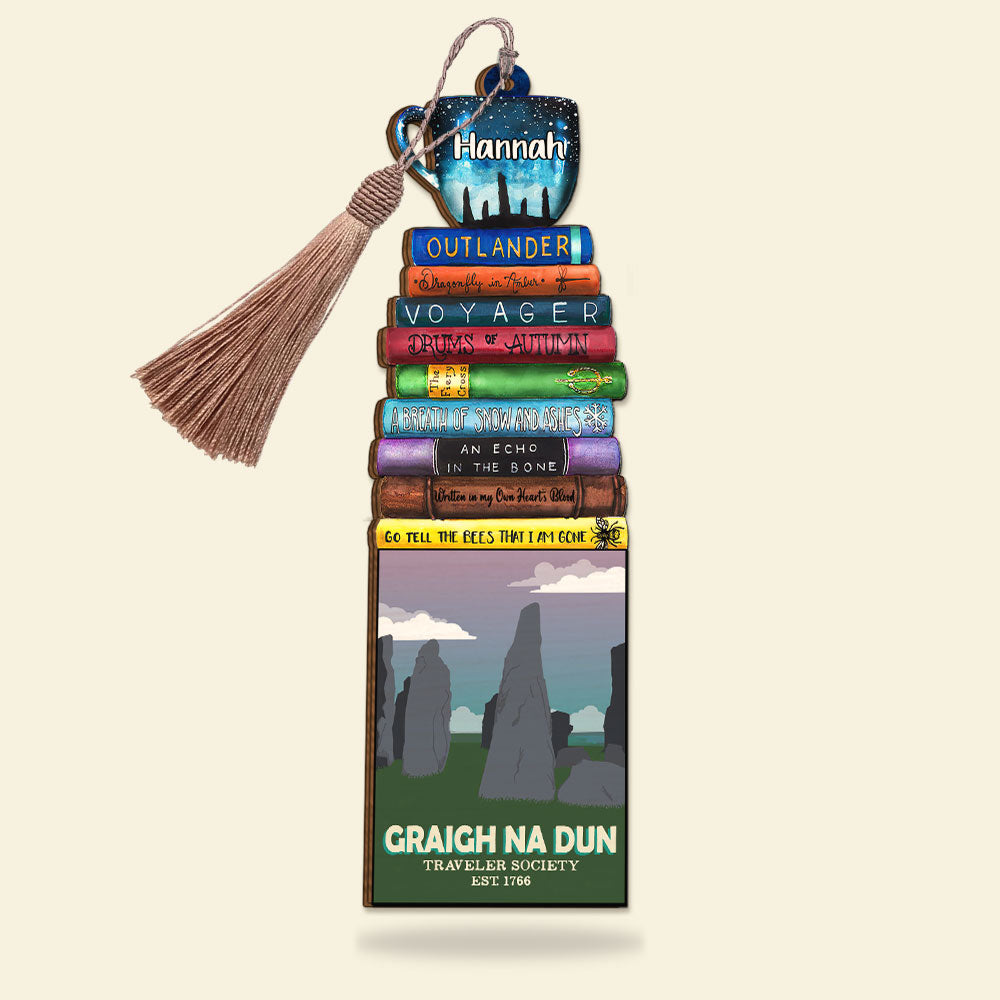 Personalized Outlander Bookmark Gift For Book Lover 10, Graigh Na Dun - Bookmarks - GoDuckee