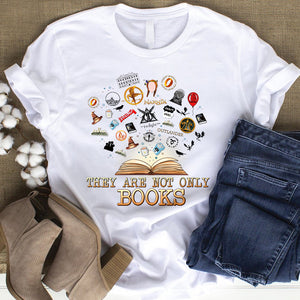 They Are Not Only Books Personalized Book Lover Shirt Gift For Book Lovers - Shirts - GoDuckee