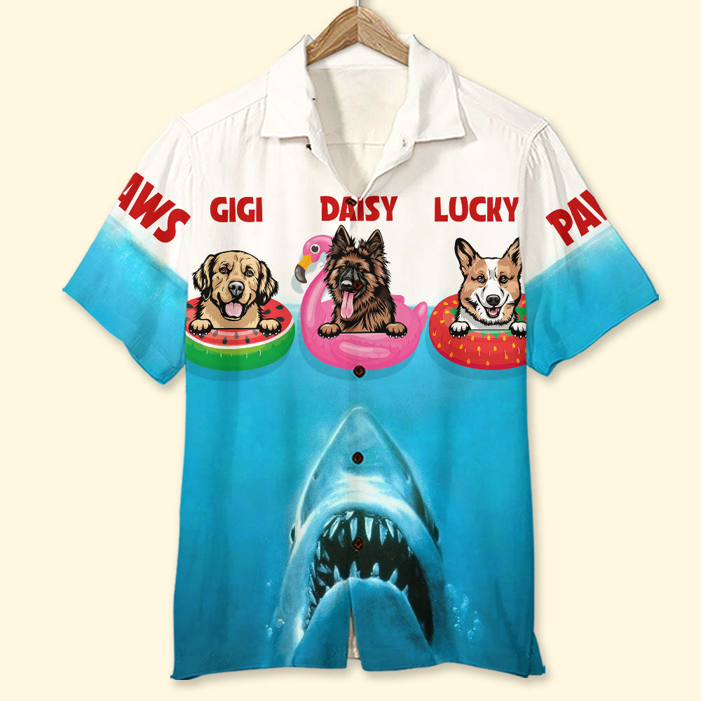 Personalized Dog Hawaiian Shirt, Aloha Shirt - Gift For Dog Lovers - Hawaiian Shirts - GoDuckee