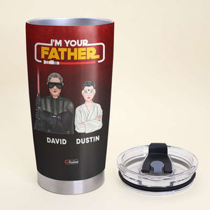 Best Dad In The Galaxy, Personalized Tumbler, Gifts for Dad, Grandpa, Dad Kids In The Galaxy - Tumbler Cup - GoDuckee