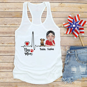 Dog Mom Personalized Dog Mom Shirt, Gift For Dog Lovers - Shirts - GoDuckee