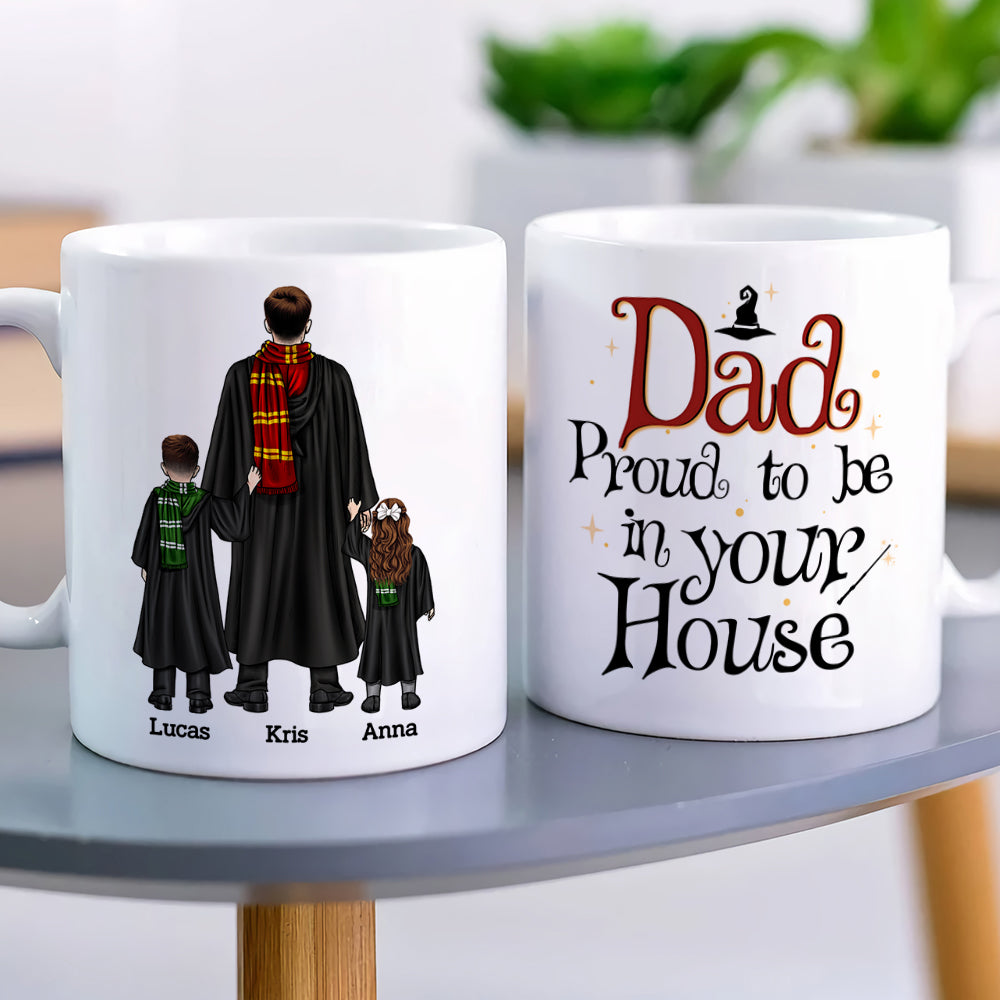 Father's Day 01HULI190423TM-Dad Personalized Coffee Mug - Coffee Mug - GoDuckee