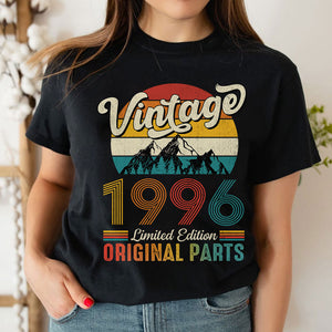 Limited Edition Original Parts Personalized Year Of Birth Shirt Gift For You - Shirts - GoDuckee