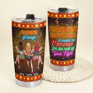 Bar Girl Vodka Memories For The Rest Of Night, Besties Personalized Tumbler - Tumbler Cup - GoDuckee