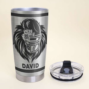American Football - Personalized Tumbler - I'm The Monster You Needed - Tumbler Cup - GoDuckee