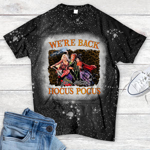 We're Back Personalized Witch Bleached Shirt Gift For You - Shirts - GoDuckee