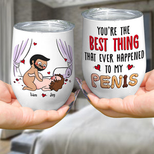 You're The Best Thing That Ever Happened To Me, Personalized Mug, Funny Gift For Couple - Coffee Mug - GoDuckee