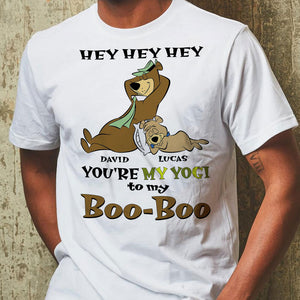 You're My Yogi To My Boo-boo Personalized Yogi Bear Shirt Gift For Dad - Shirts - GoDuckee