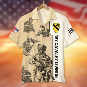 I May Not Have A PHD But I Do Have A DD-214, Personalized Veteran Hawaiian Shirt, Custom Military Unit - Hawaiian Shirts - GoDuckee