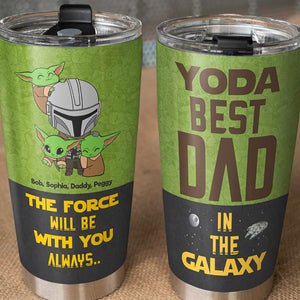 Happy Daddy Day Gift Personalized Tumbler 02HUDT130423HH - Tumbler Cup - GoDuckee