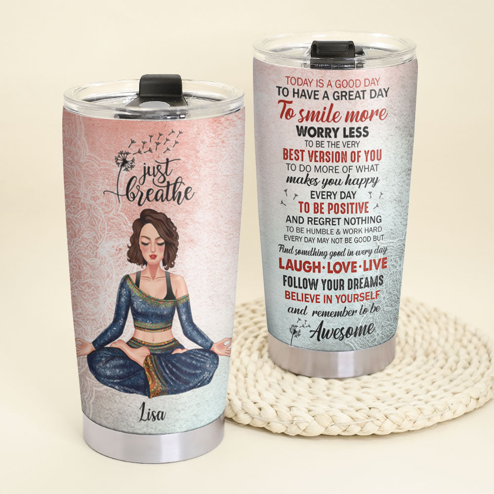 Do More Yoga - Engraved YETI Tumbler