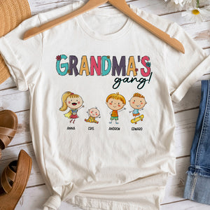 Grandma's Gang - Mother's Day Shirt - Father's Day Shirt - Personalized Family Shirt - Gift For Family - Shirts - GoDuckee