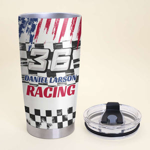 Dirt Track Racing - Personalized Tumbler Cup - Tears of The People I Beat - Tumbler Cup - GoDuckee