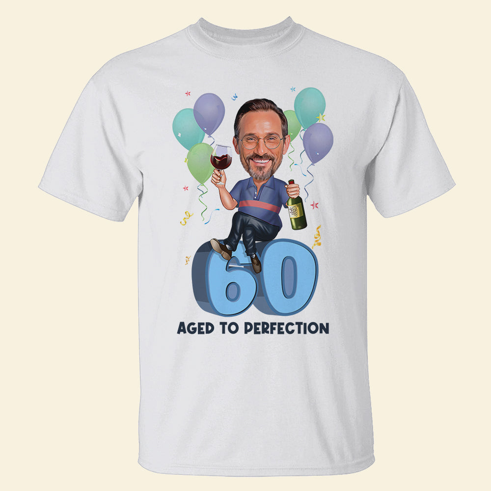 Aged To Perfection Personalized Birthday Shirts, Gift For Man - Shirts - GoDuckee