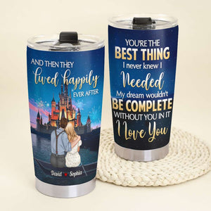 Personalized Tumbler- And Then They Live Happily- Couple Gift-3bhdt280223 - Tumbler Cup - GoDuckee