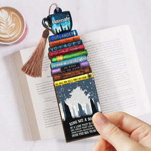 Personalized Outlander Bookmark Gift For Book Lover 1 - Sing Me A Song of A Lass That Is Gone - Bookmarks - GoDuckee