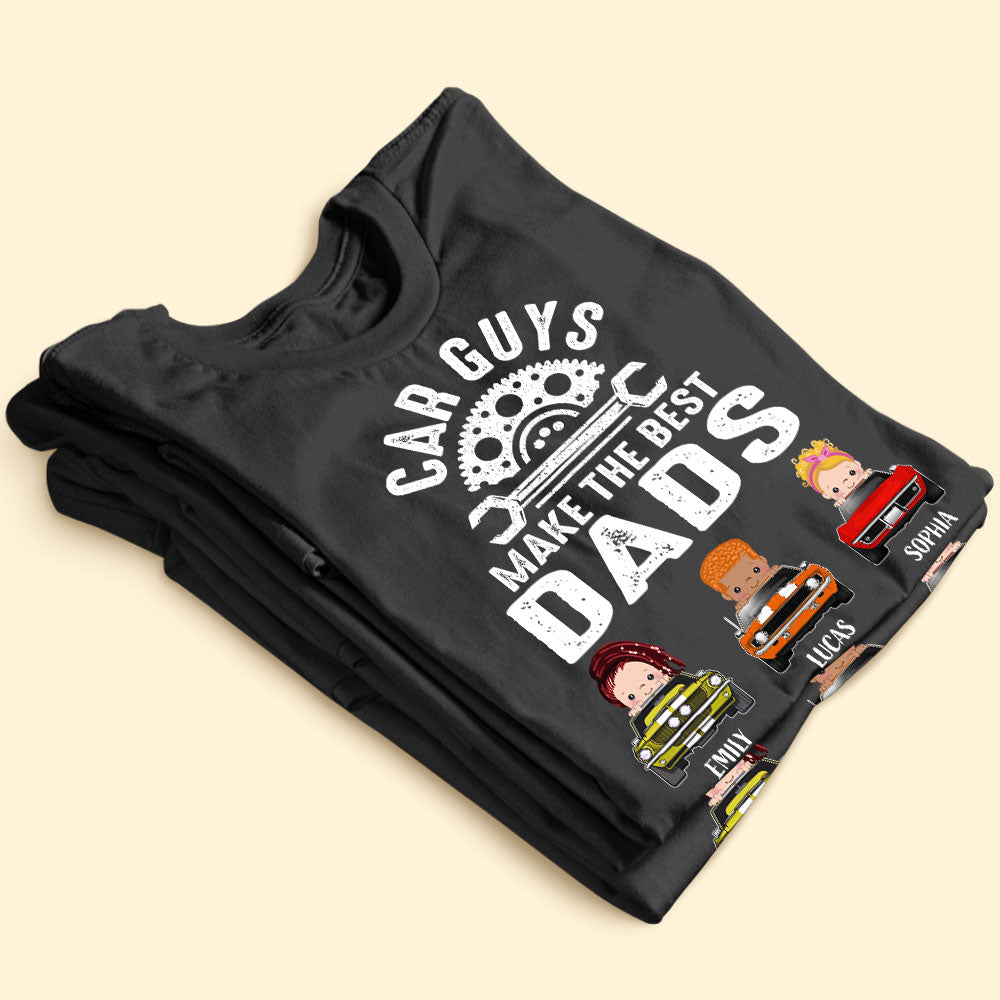 Car Guys Make The Best Dads Personalized Shirt Gift For Dad - Shirts - GoDuckee