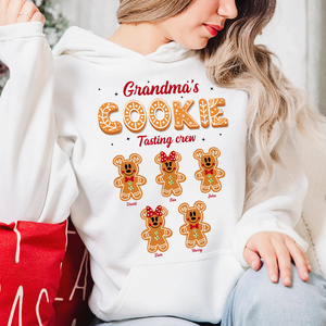 Grandma Cookie Tasting Crew, Personalized Shirt for Grandparents - Shirts - GoDuckee