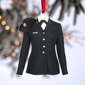 Army Uniform with Different Styles - Personalized Christmas Ornament - Ornament - GoDuckee
