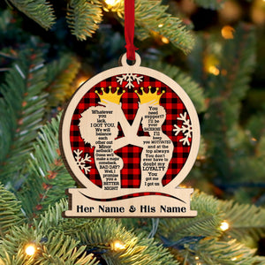 Couple Whatever You Lack I Got You -Personalized Ornament - Ornament - GoDuckee