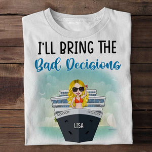 Cruising Friends I Will Bring The Fun, Bad Decisions, Bail Money,... Personalized Group Shirts - Shirts - GoDuckee
