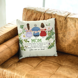 You Are So Loved - Personalized Pillow - Mother's Day Gift - Mother's Day Pillow - Gift For Mom - Pillow - GoDuckee