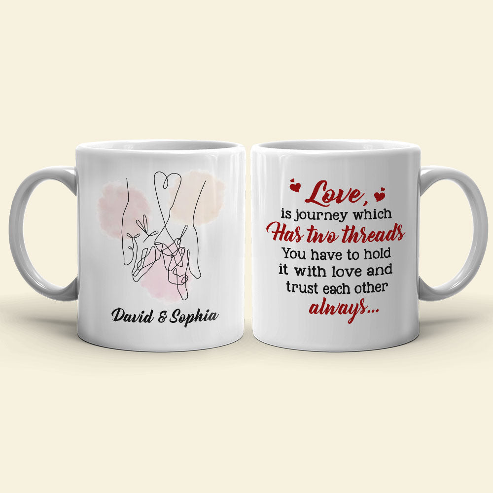 Journey Heart Travel Mug