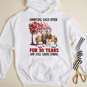 Annoying Each Other Personalized Shirts, Couple Gift - Shirts - GoDuckee