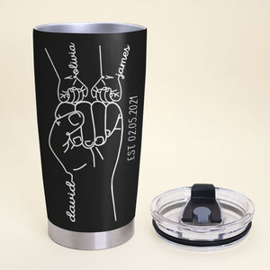 Awesome Like My Children Personalized Tumbler, Father's Day Gift, Gift For Dad - Tumbler Cup - GoDuckee