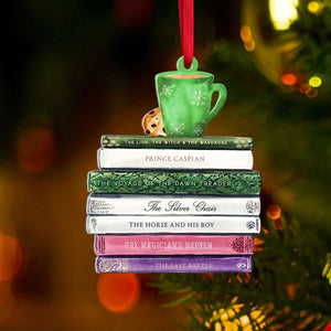 C. S. Lewis Collection Book Christmas Ornament - Ornament - GoDuckee