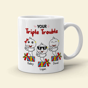 Dear Mom You Had A Great Deal Of Trouble With Us - Personalized Mother's Day Sperm Mug - Gift For Mom - Coffee Mug - GoDuckee