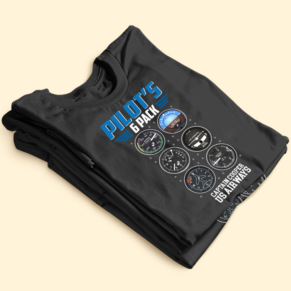 Personalized Pilot Shirt, Gift For Him - Shirts - GoDuckee