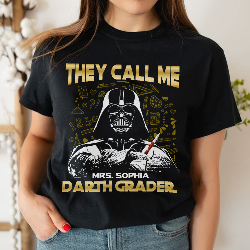 Call Me Grader, Personalized Funny Shirt for Teachers - Shirts - GoDuckee