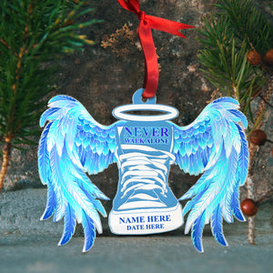 Heaven Never Walk Alone - Personalized Christmas Ornament - Ornament - GoDuckee
