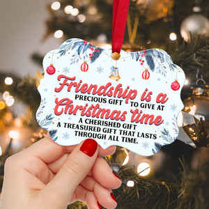 Sisters Forever - Personalized Christmas Ornament - Christmas Gift For Best Friends, Soul Sisters - Ornament - GoDuckee