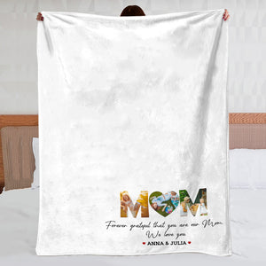 Forever Grateful That You Are Our Mom - Custom Mother's Day Blanket - Gift For Mom - Blanket - GoDuckee