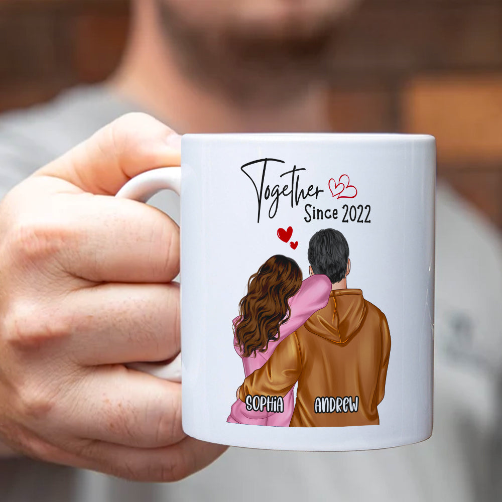 My Love Will Always Be You, Gift For Couple, Personalized Mug, Stick C -  GoDuckee