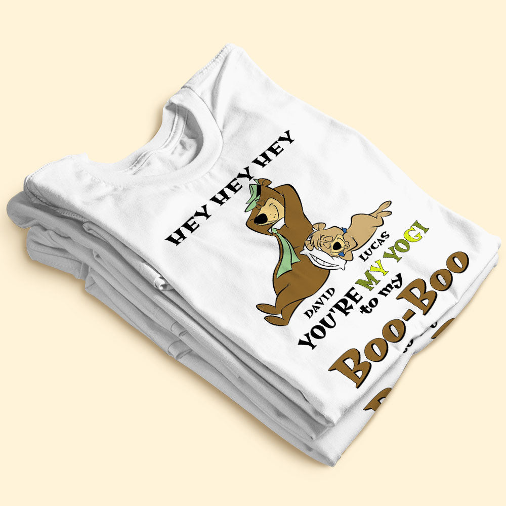 You're My Yogi To My Boo-boo Personalized Yogi Bear Shirt Gift For Dad - Shirts - GoDuckee