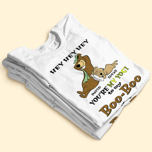 You're My Yogi To My Boo-boo Personalized Yogi Bear Shirt Gift For Dad - Shirts - GoDuckee