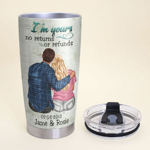 Cause All Of Me Loves All Of You Couple Personalized Tumbler Cup Gift For Couple - Tumbler Cup - GoDuckee