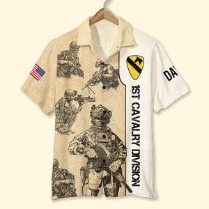 I May Not Have A PHD But I Do Have A DD-214, Personalized Veteran Hawaiian Shirt, Custom Military Unit - Hawaiian Shirts - GoDuckee