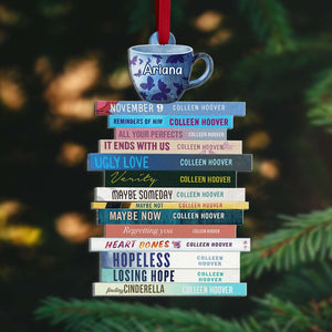 It Ends With Us C.H Book Series, Personalized Acrylic Ornament, Christmas Gift For Book Lovers - Ornament - GoDuckee