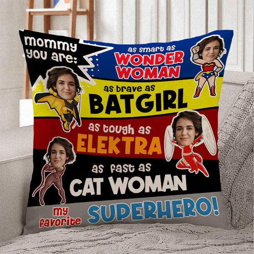 Personalized Mother's Day Pillow Mommy You Are My Favorite - Pillow - GoDuckee