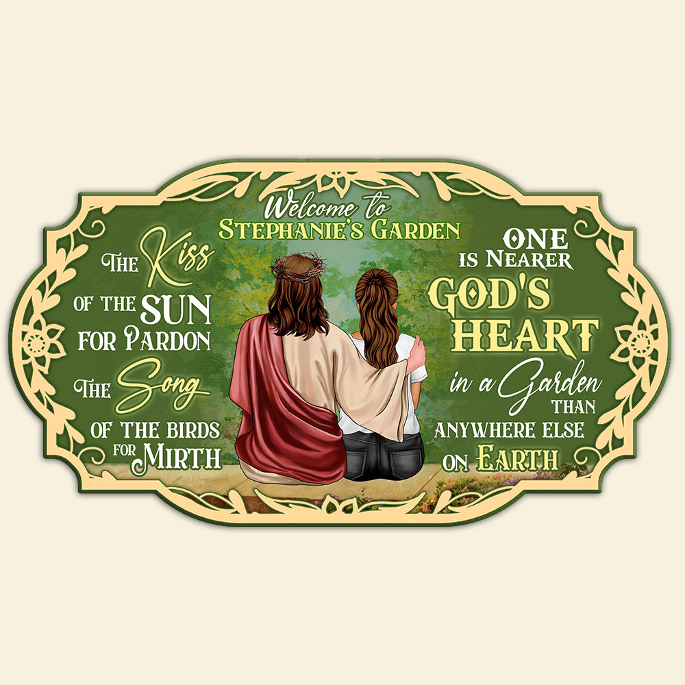 The Kiss Of The Sun For Pardon Personalized Gardening Metal Sign - Metal Wall Art - GoDuckee
