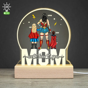 Mother's Day PW-02NATI210323TM Personalized Led Light - Led Night Light - GoDuckee