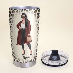 Minding My Own Small Business, Personalized Boss Tumbler for Girls - Tumbler Cup - GoDuckee