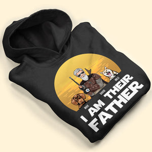 I Am Their Father Personalized Dog Dad Shirt Gift For Dog Lovers - Shirts - GoDuckee