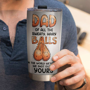 Dad Of Sperm Kids - Personalized Father's Day Tumbler Cup FFG2705 - Tumbler Cup - GoDuckee