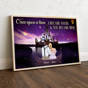 I Became Yours & You Became Mine, Couple Sweet Love Canvas Poster - Poster & Canvas - GoDuckee